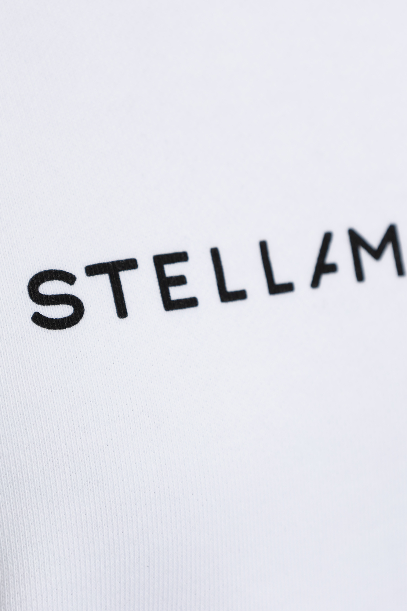STELLA MCCARTNEY STELLA MCCARTNEY LOGO PRINTED CREWNECK SWEATSHIRT