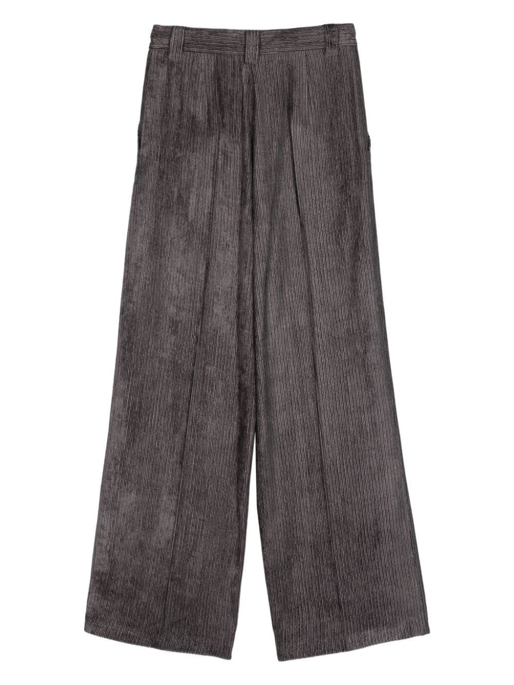 ALYSI STRAIGHT-LEG TROUSERS