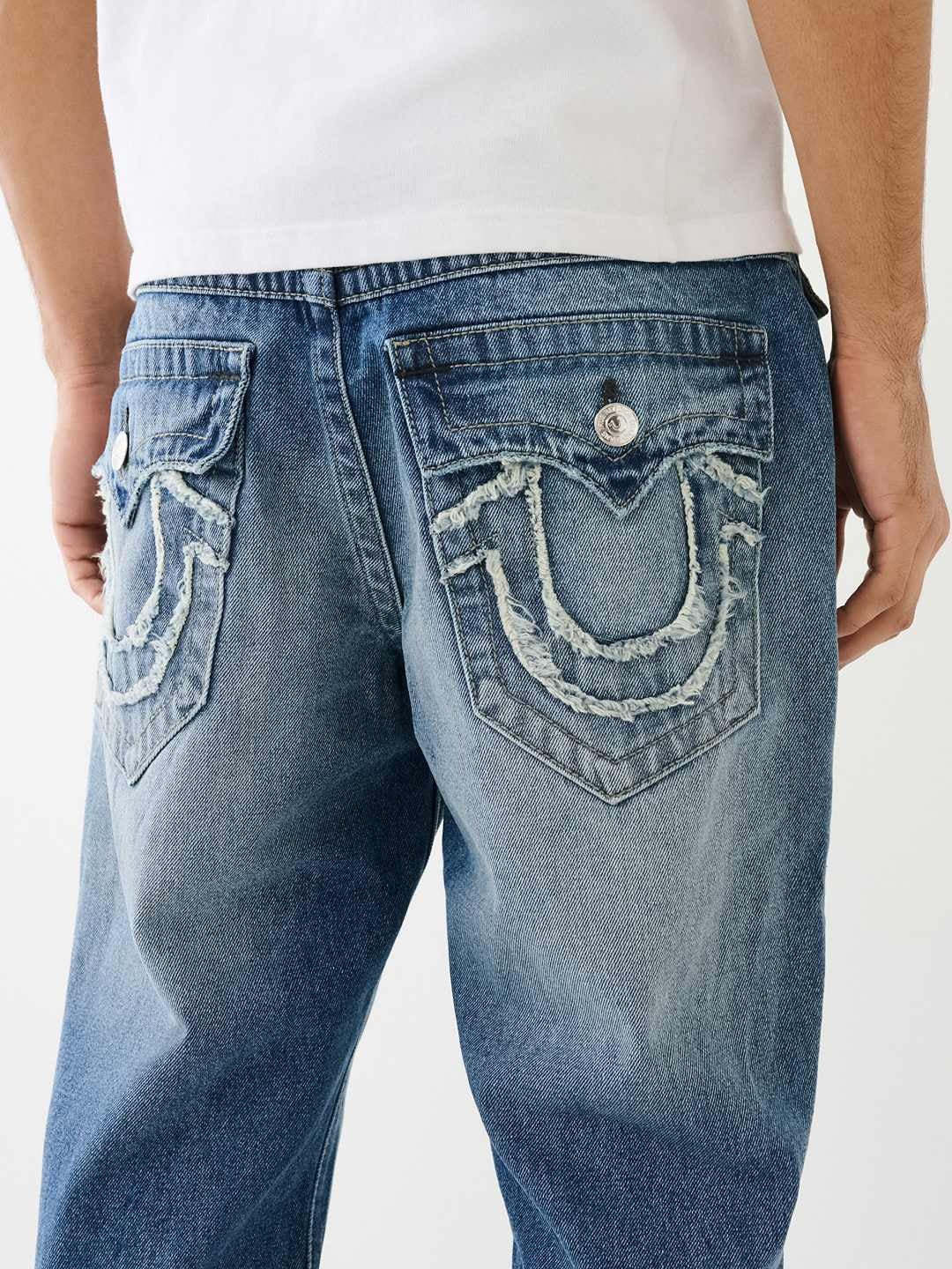 TRUE RELIGION BELT-LOOP JEANS