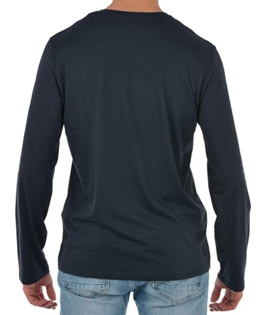 Armani Exchange Long-sleeved Sweater In Black