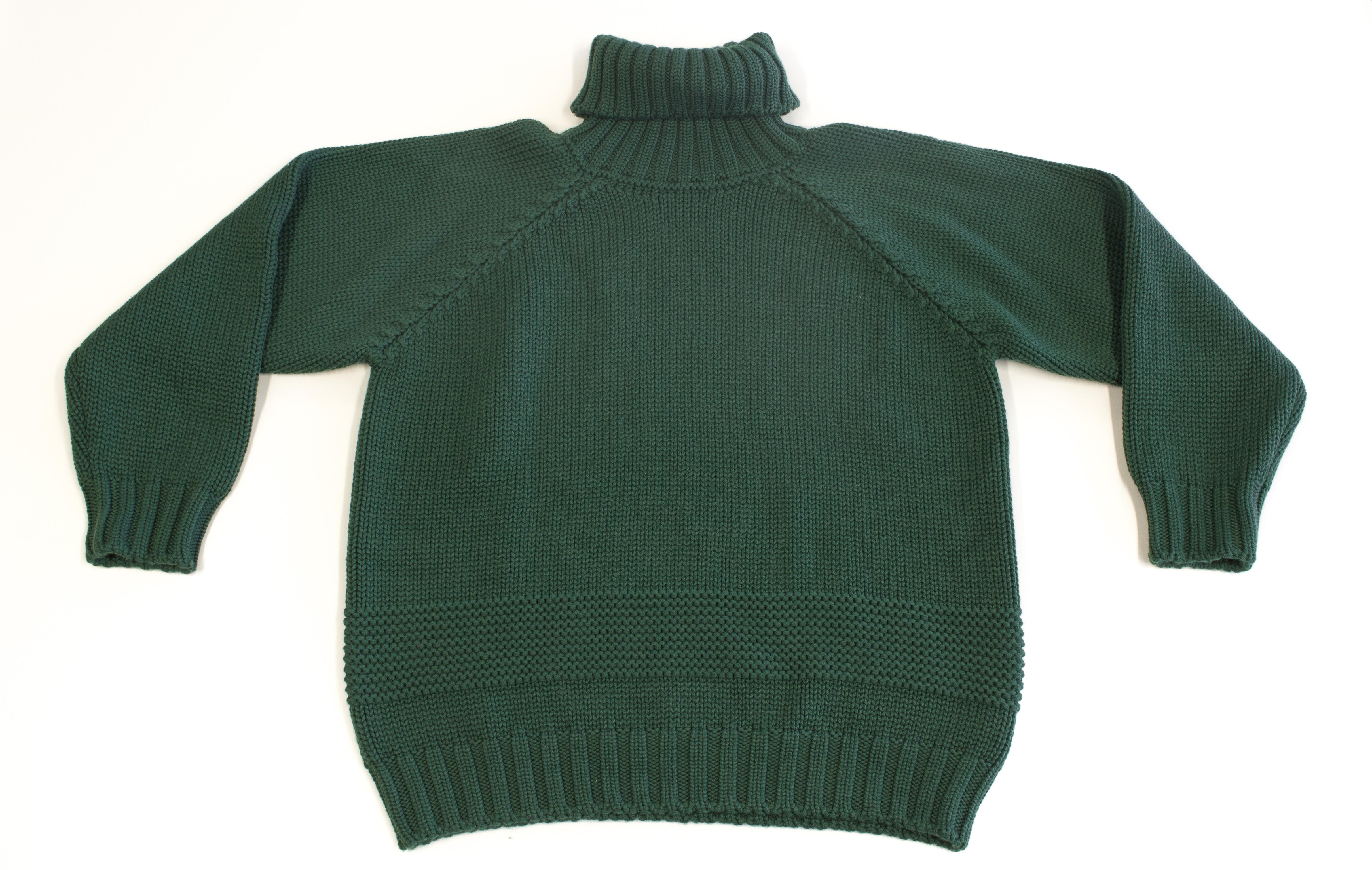 Dsquared2 High-necked Long-sleeved Sweater In Green