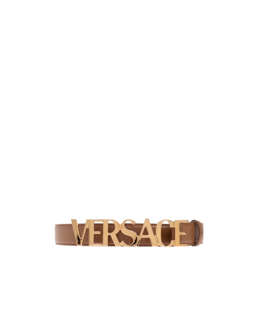 Versace Logo-lettering Belt