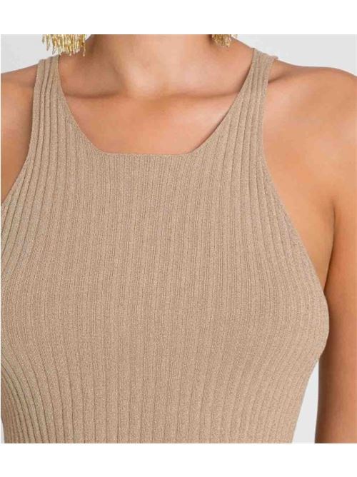 Twinset Vest Suit In Nude