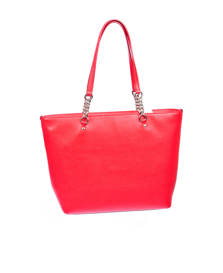 Coach Logo Handbag In Red