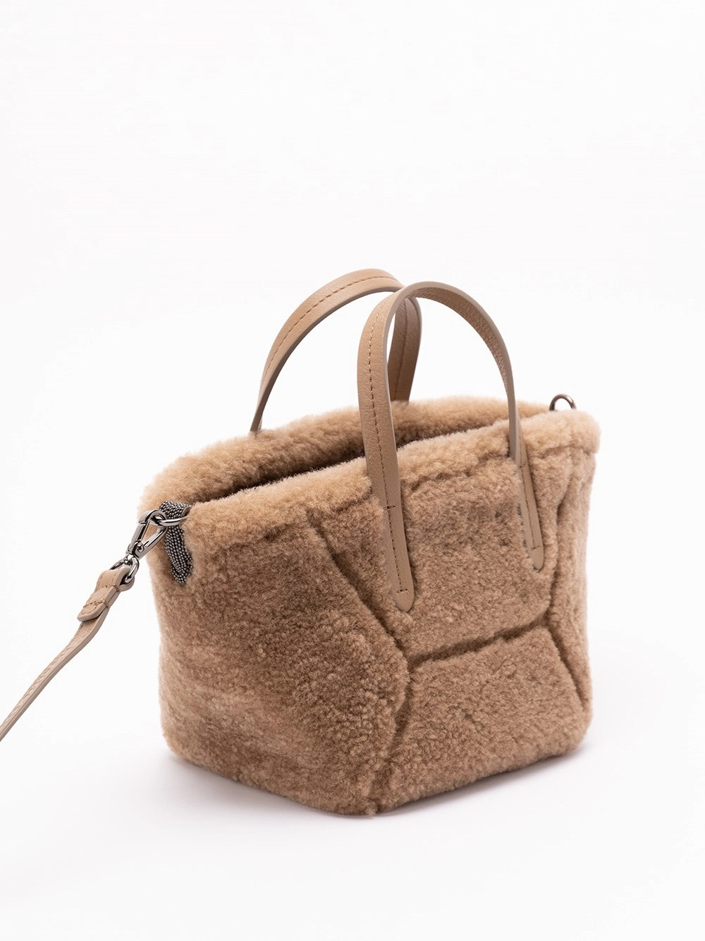 Brunello Cucinelli Duo Shoulder Bag In Brown