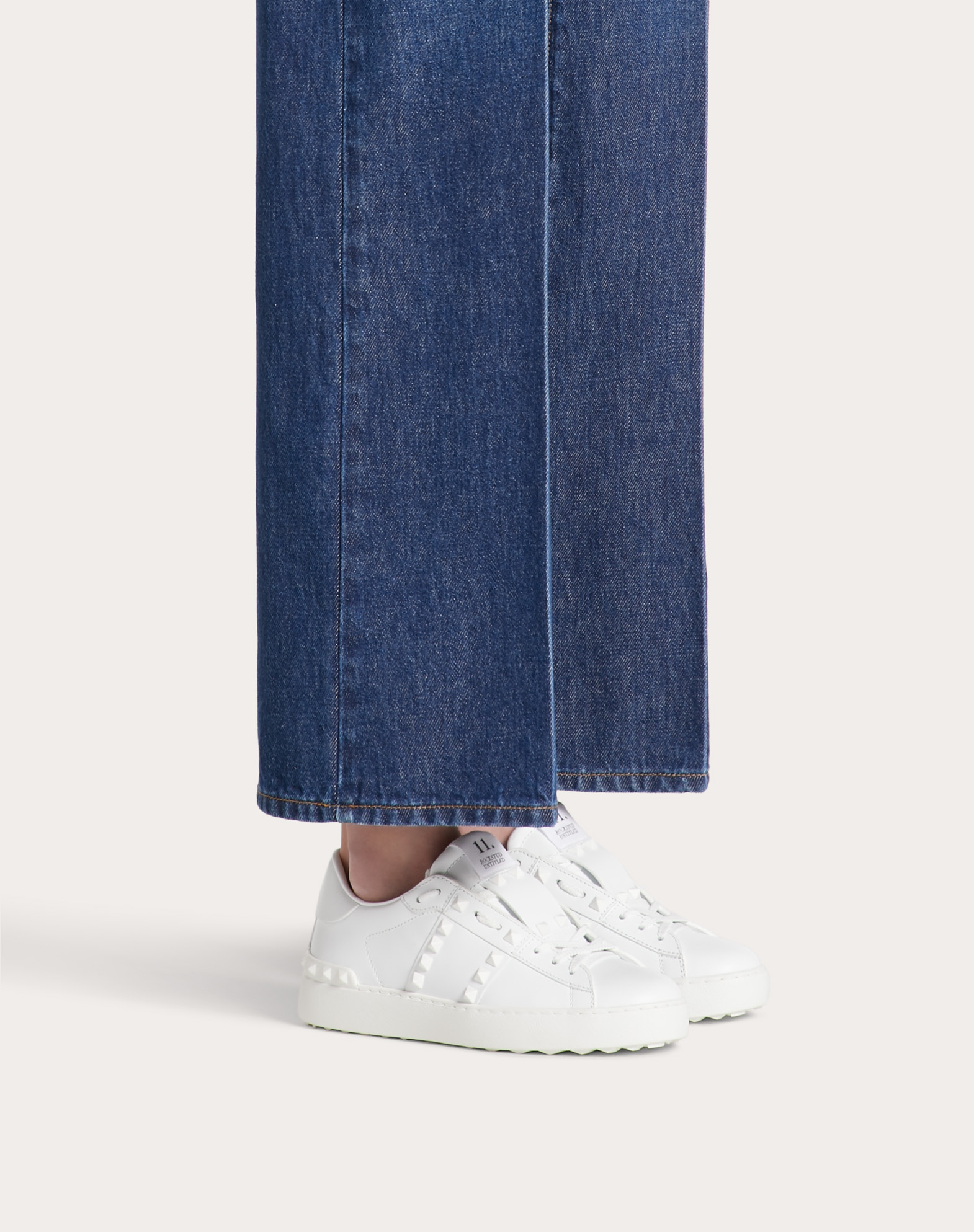 VALENTINO GARAVANI UNTITLED OPEN LOW-TOP SNEAKERS