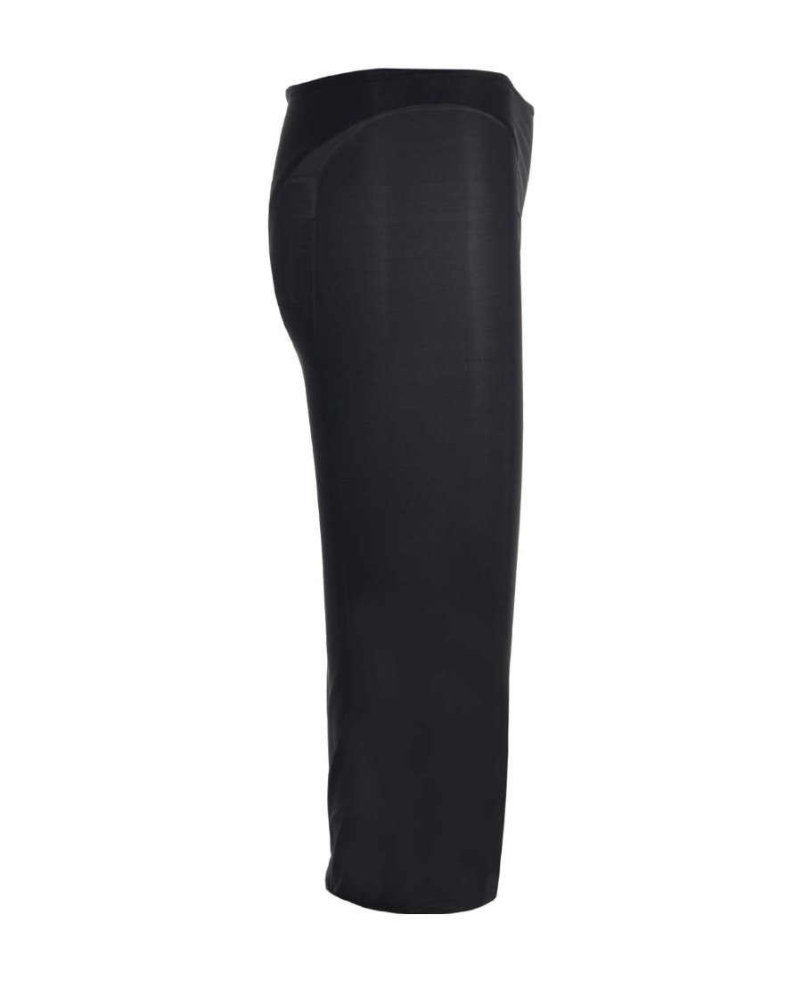 Courrèges Sheer Tube Midi Skirt In Black