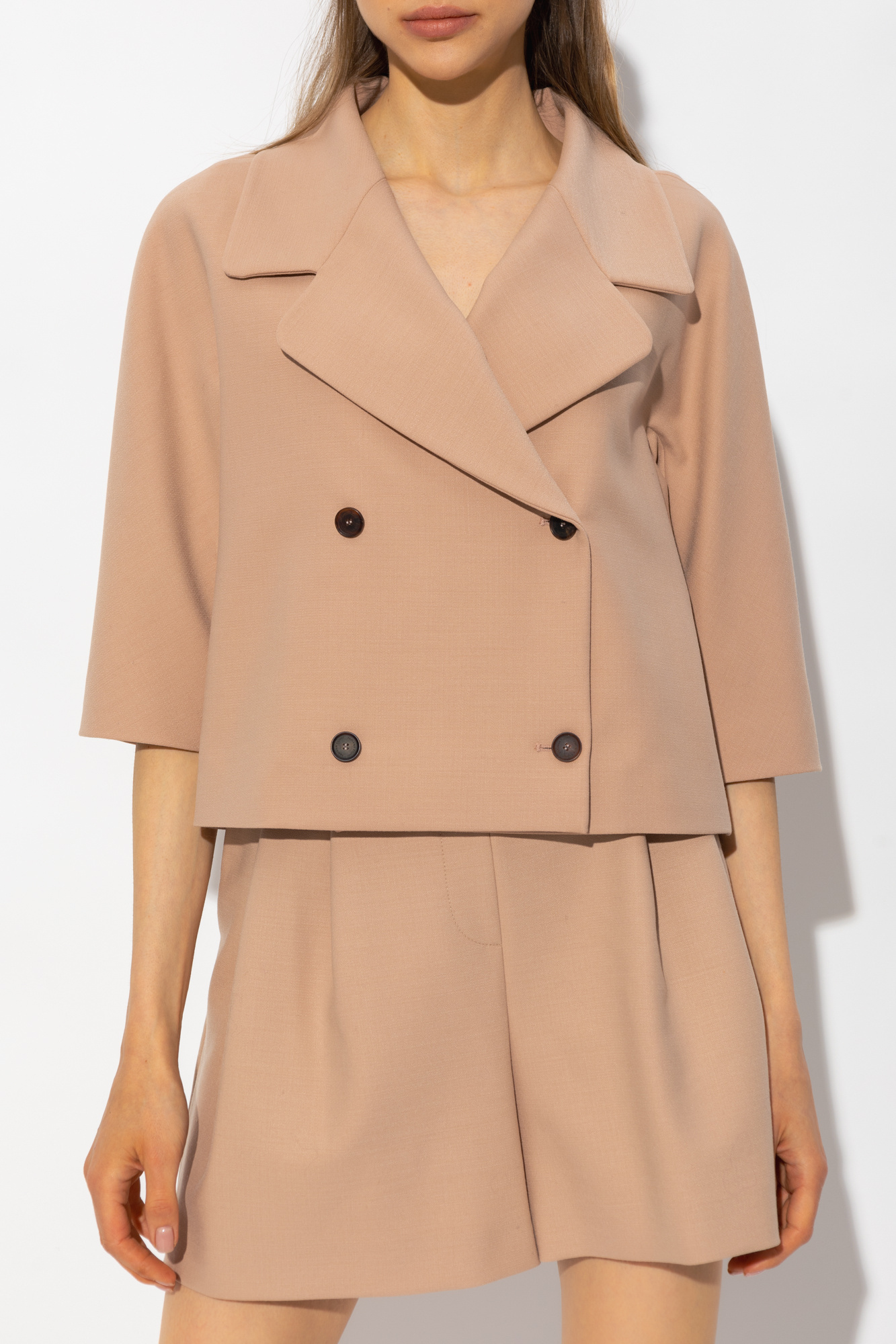 Fabiana Filippi Short Suit Coat In Pink
