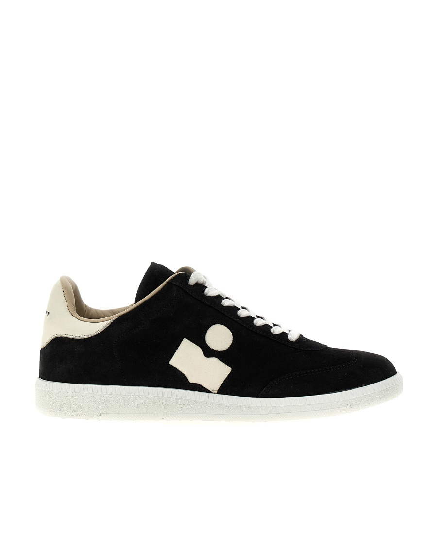 Isabel Marant Round Head Low Upper Board Shoes In Black