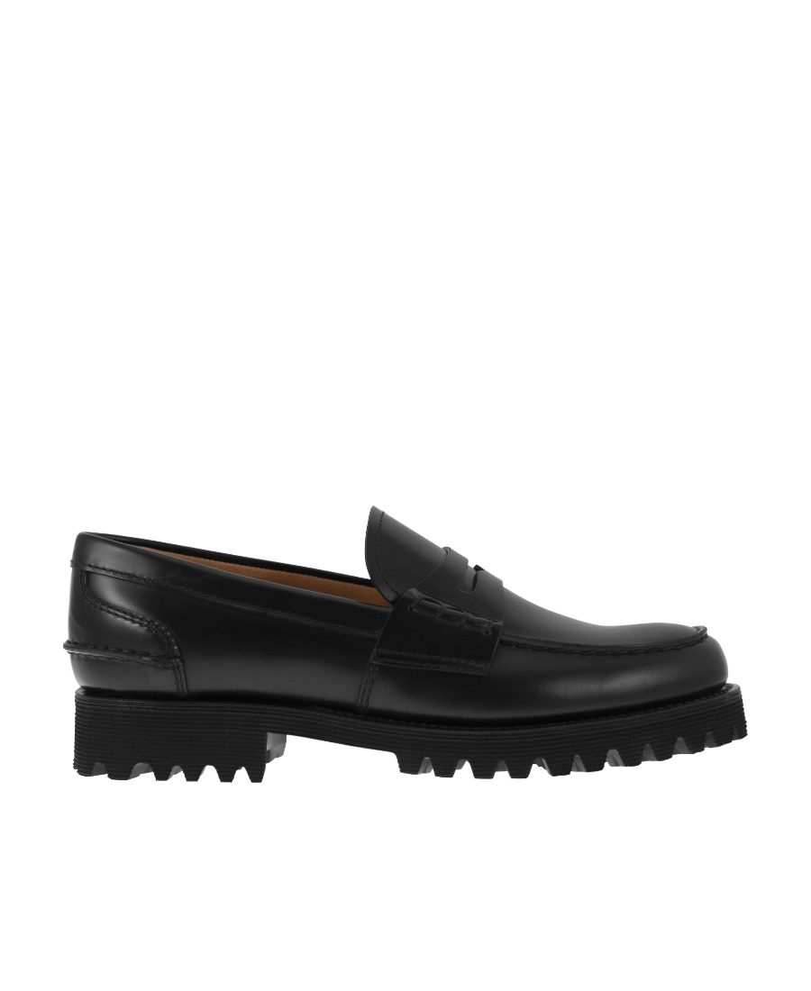 Church's Pembrey Leather Loafers In Black