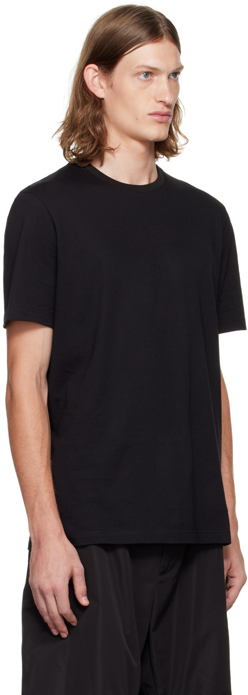 The Row Item O-neck Short-sleeved T-shirt In Black