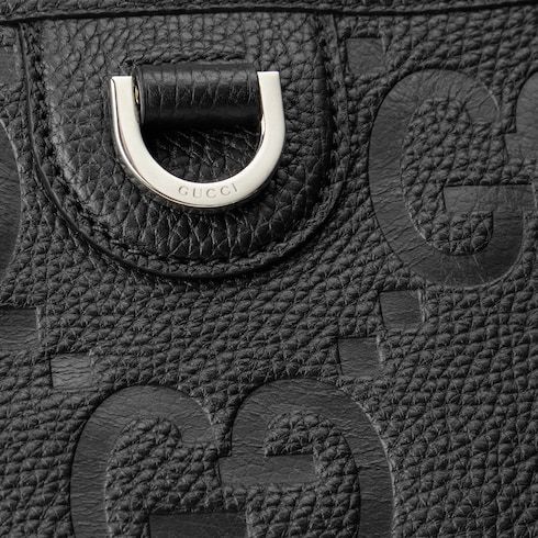 Gucci Medium Jumbo Gg Tote Bag In Black
