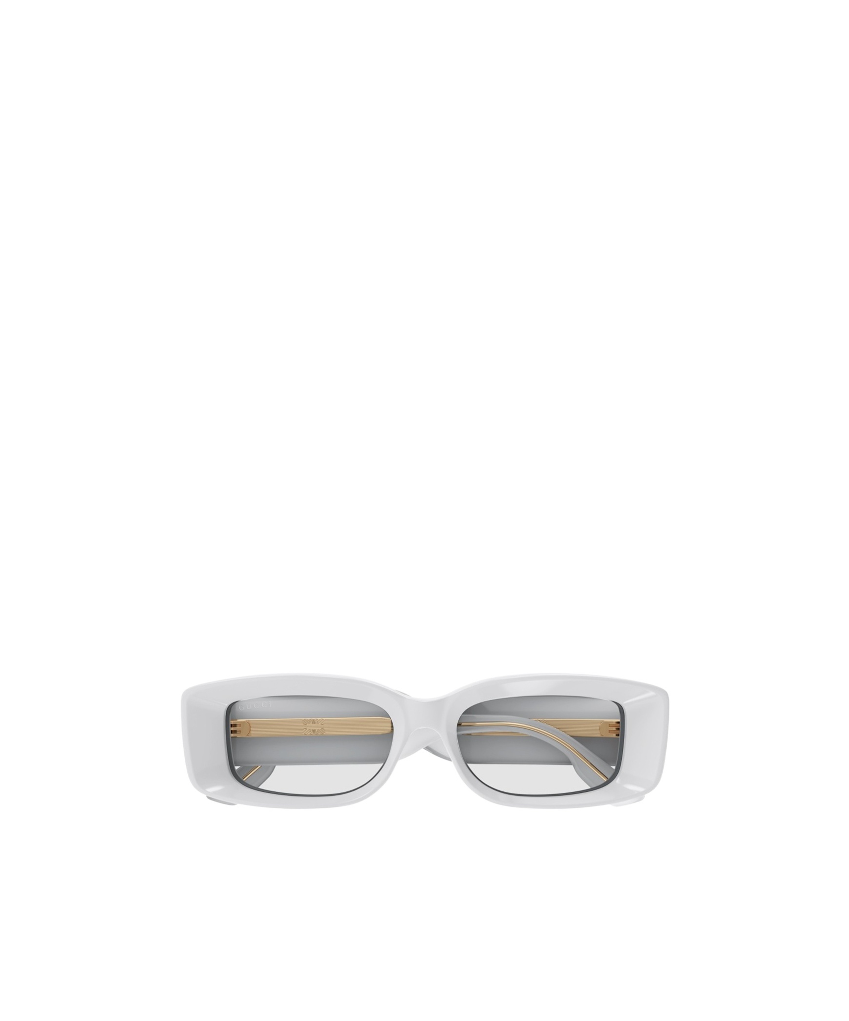 Gucci Rectangle-frame Glasses In White