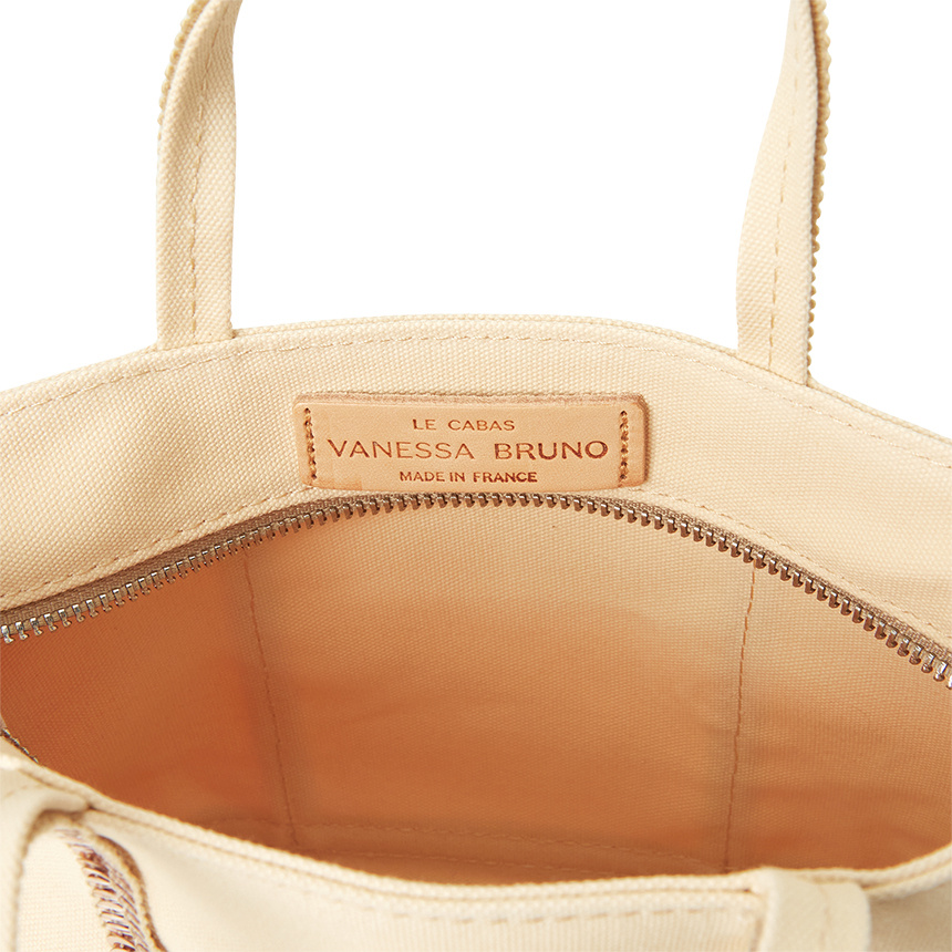 Vanessa Bruno Logo Cross-body Bag In Nude
