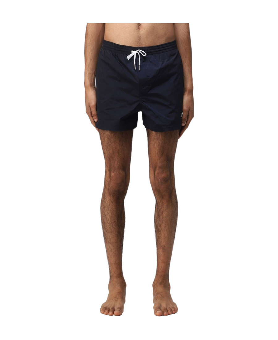 Dsquared2 Logo Beach Shorts In Black