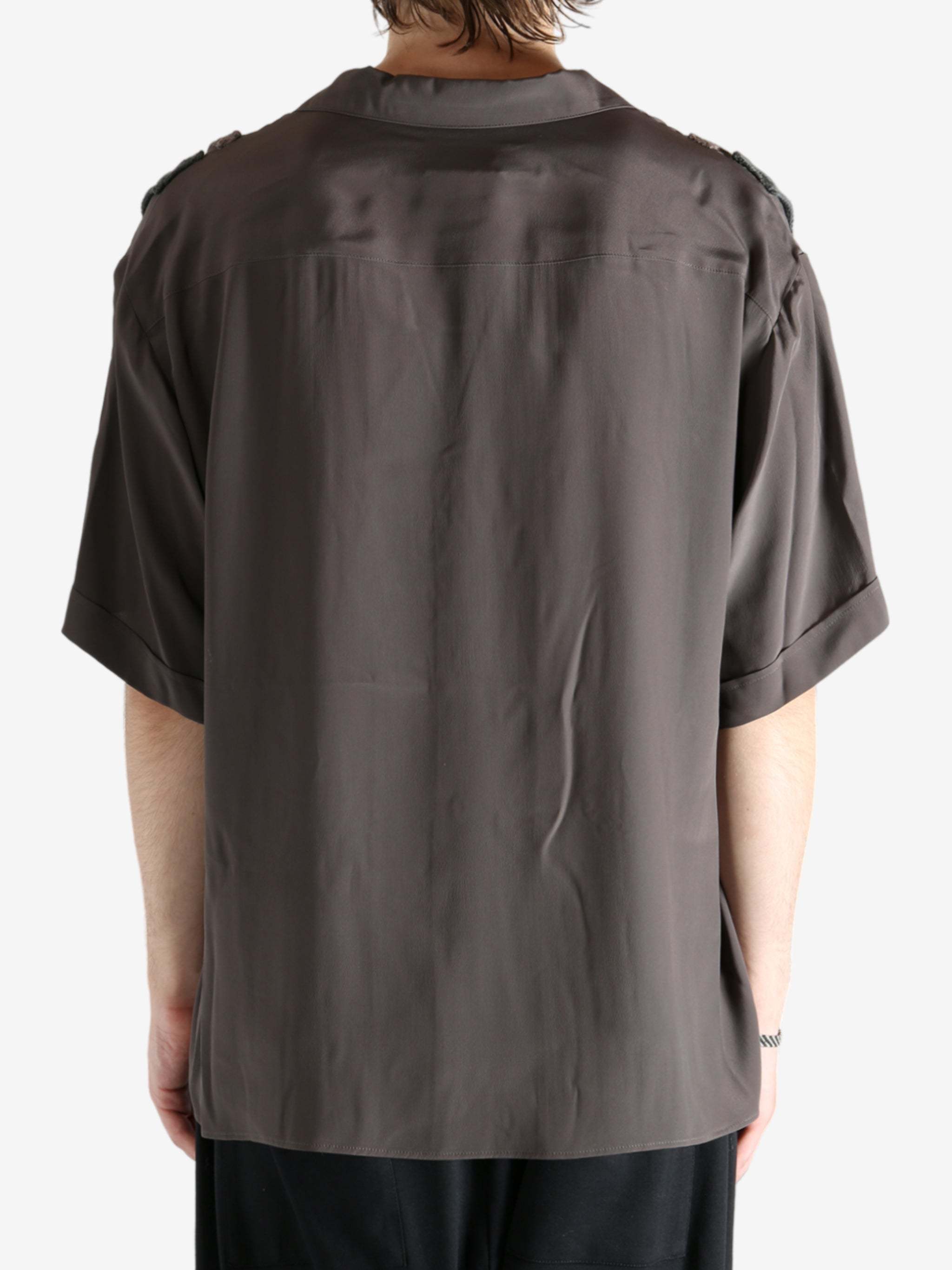 Magliano Short-sleeved Shirt With Chest Pocket In Multi