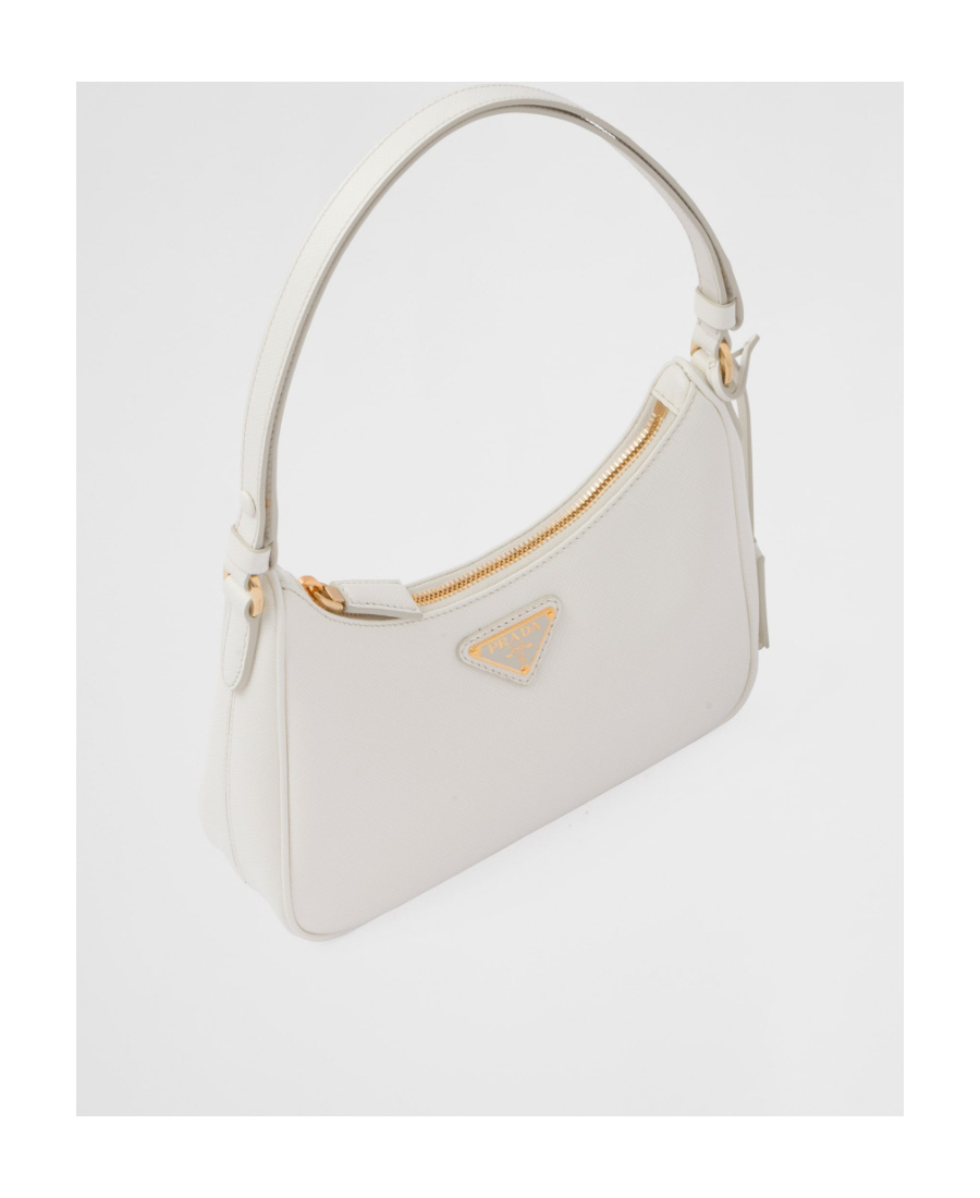Prada Re-edition Mini Shoulder Bag In White