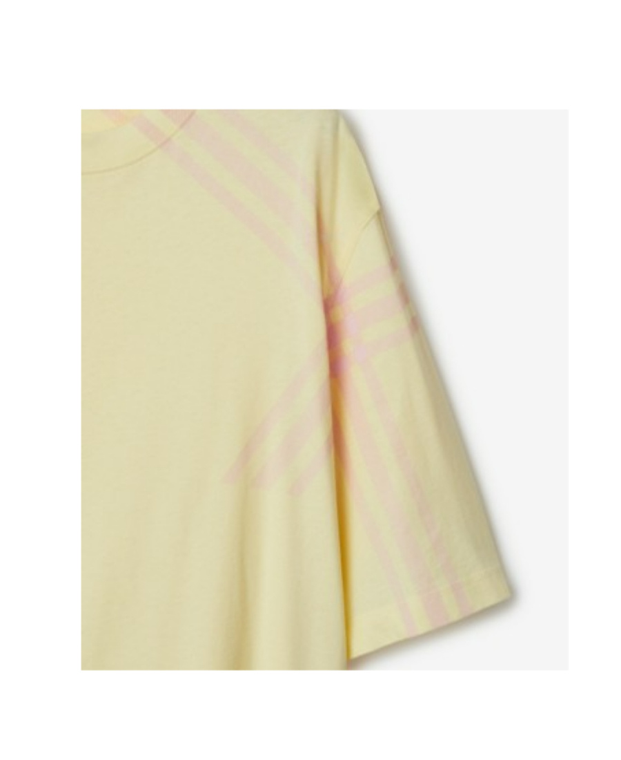Burberry T-shirt In Sherbet