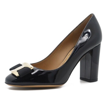 Ferragamo Bow-tie High Heels In Black