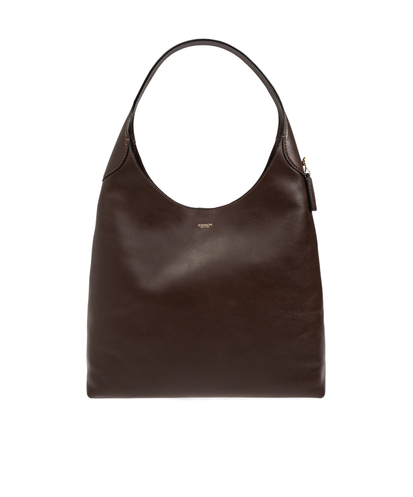 Shop Coach Brooklyn Shoulder Bag In Black