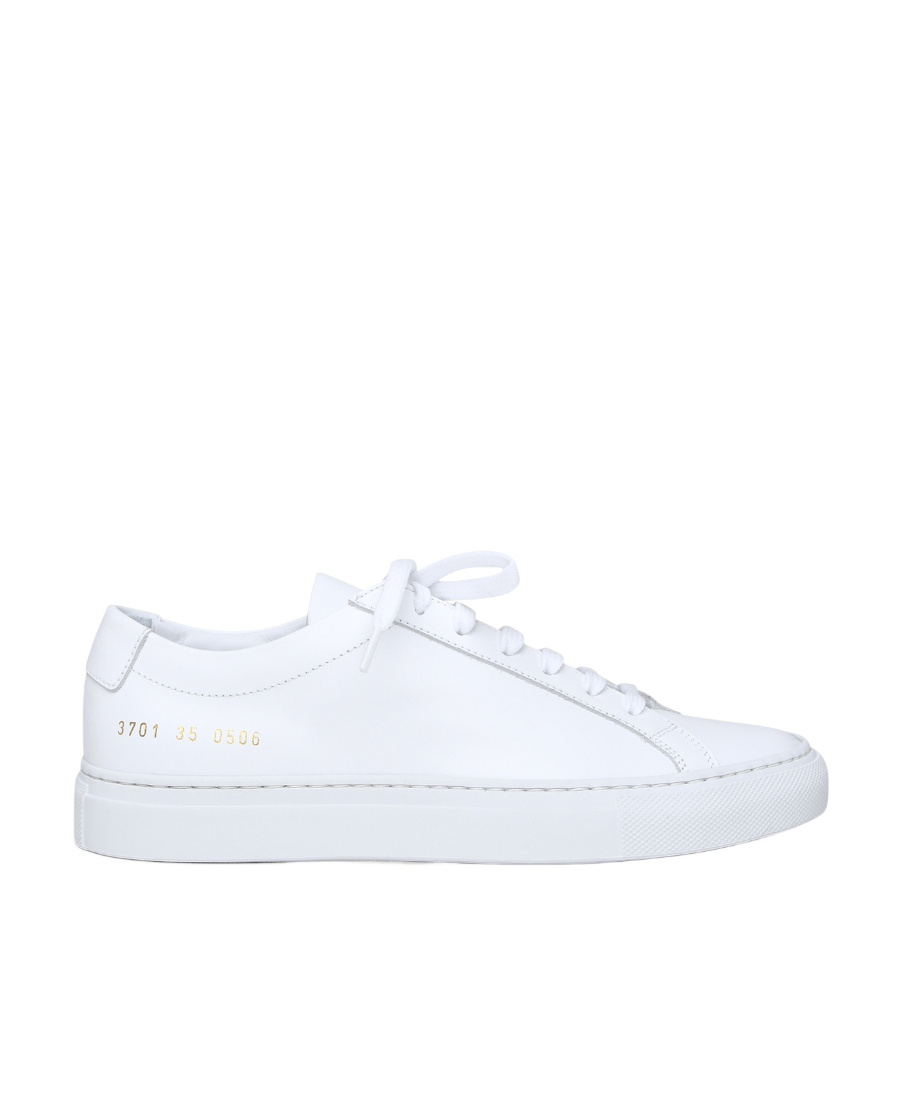 Common Projects Common Project Original Achilles Low Sneakers 3701 In White