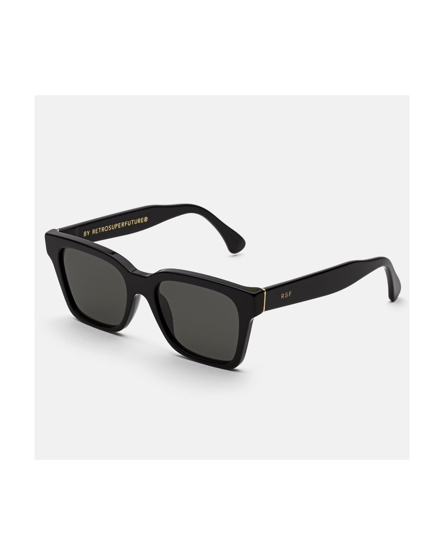 Retrosuperfuture Black Mega Sunglasses In Black