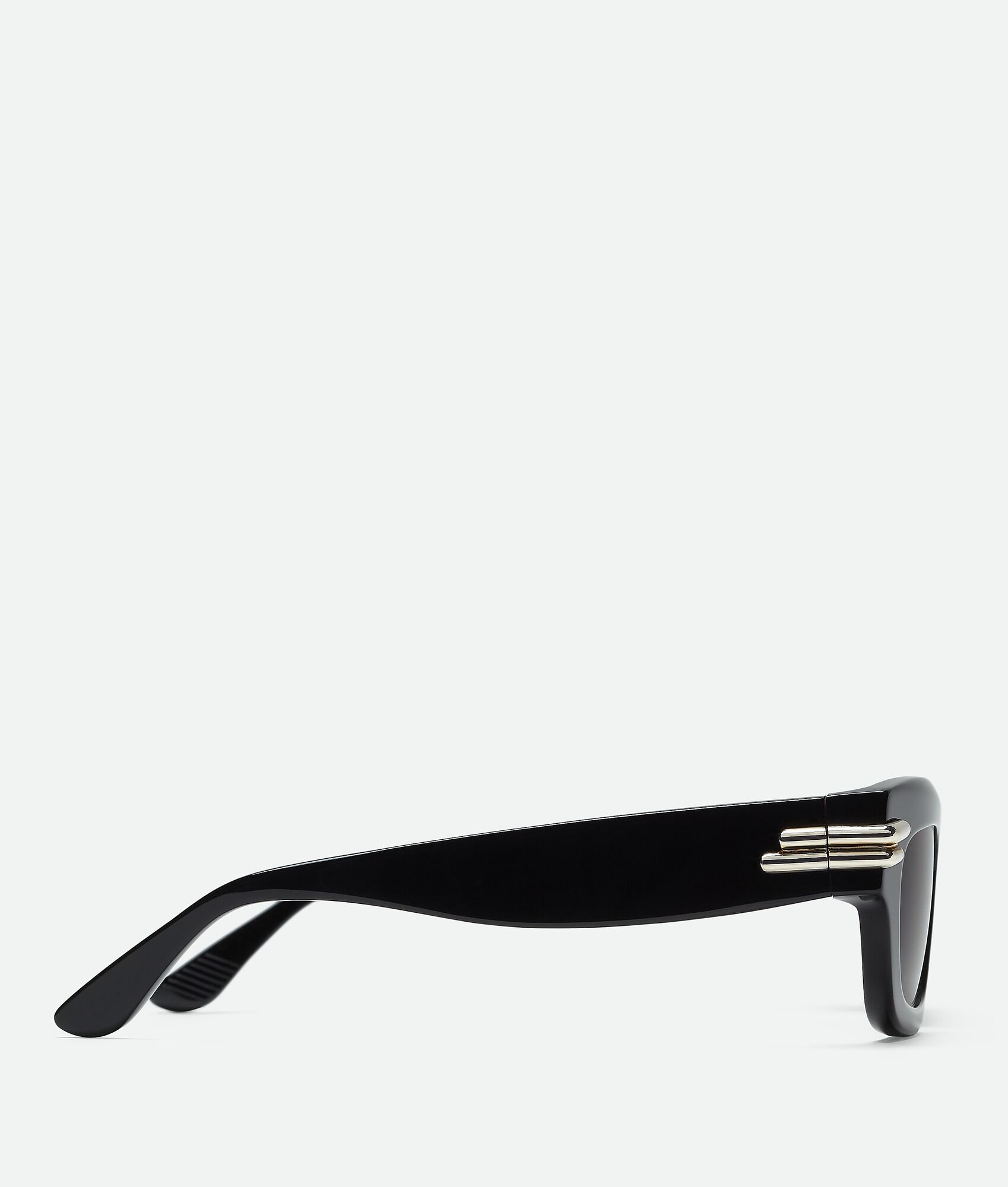 Bottega Veneta Logo Full-frame Sunglasses In Black