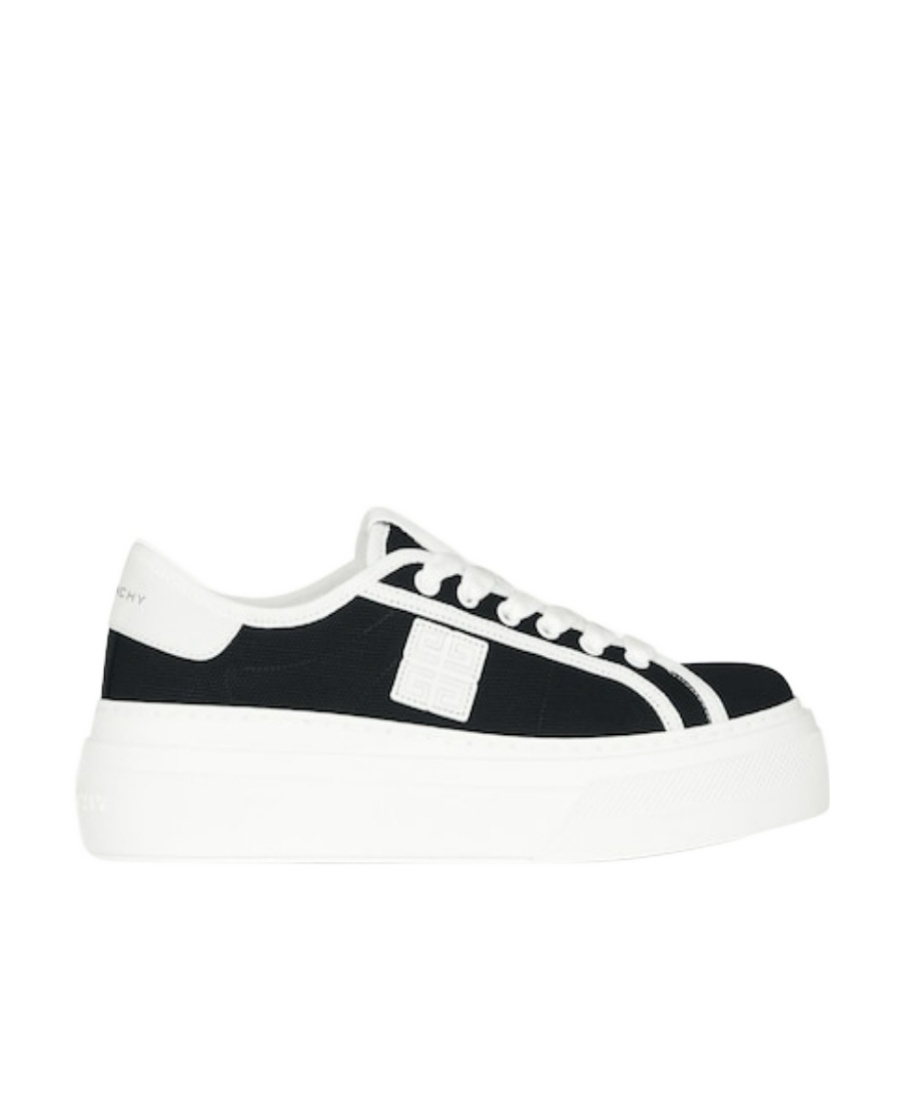 Givenchy City Thick-soled Casual Sneakers In Black