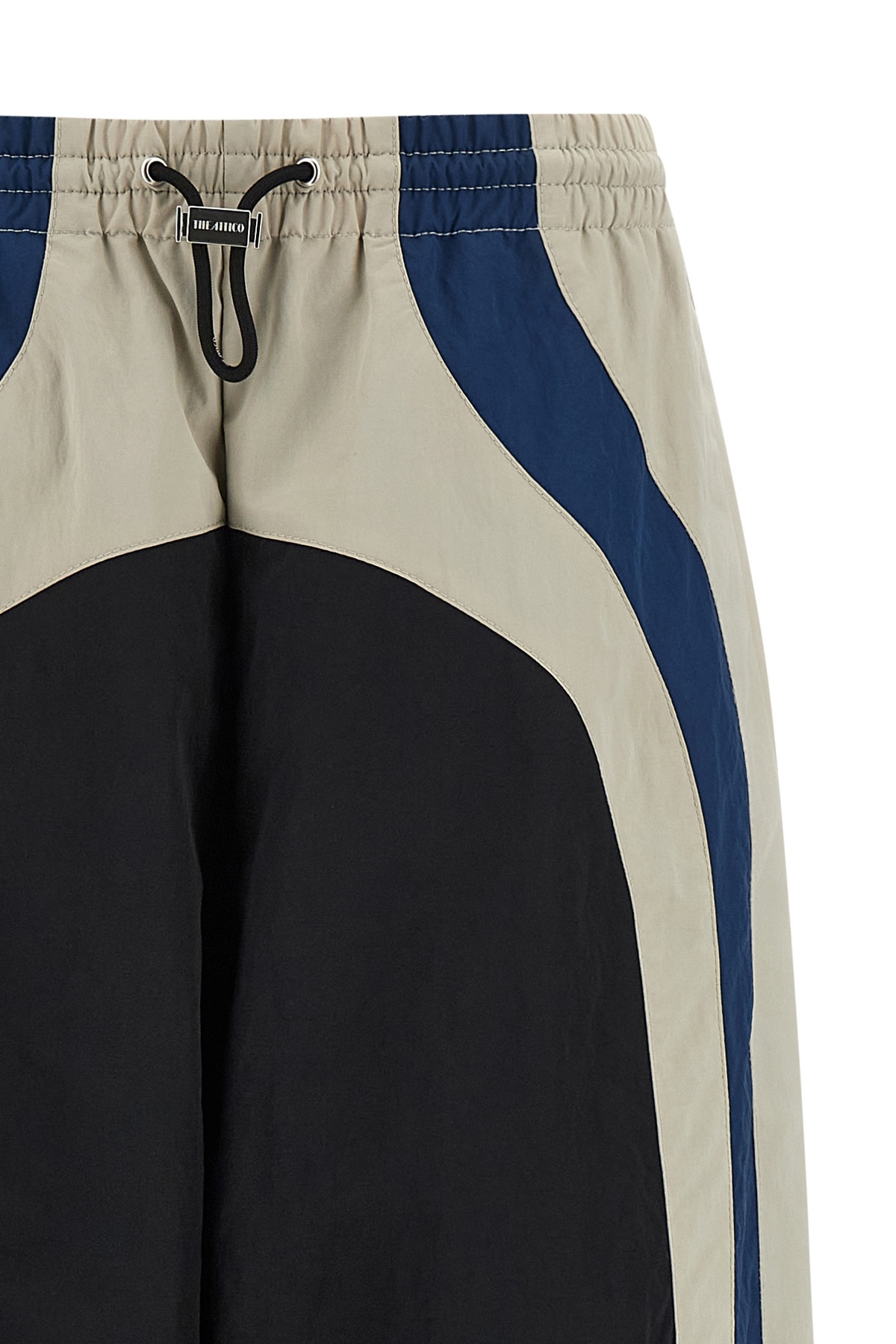 Attico Color Block Panel Joggers With Elastic In Multi