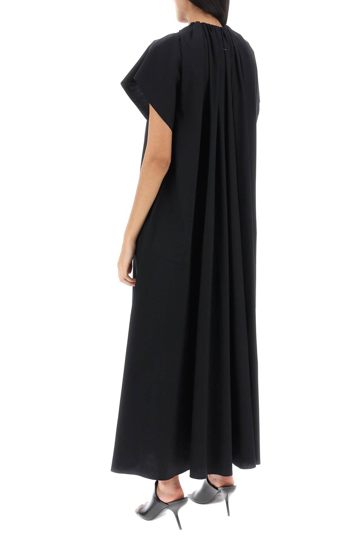 MM6 MAISON MARGIELA COTTON POPLIN MAXI DRESS
