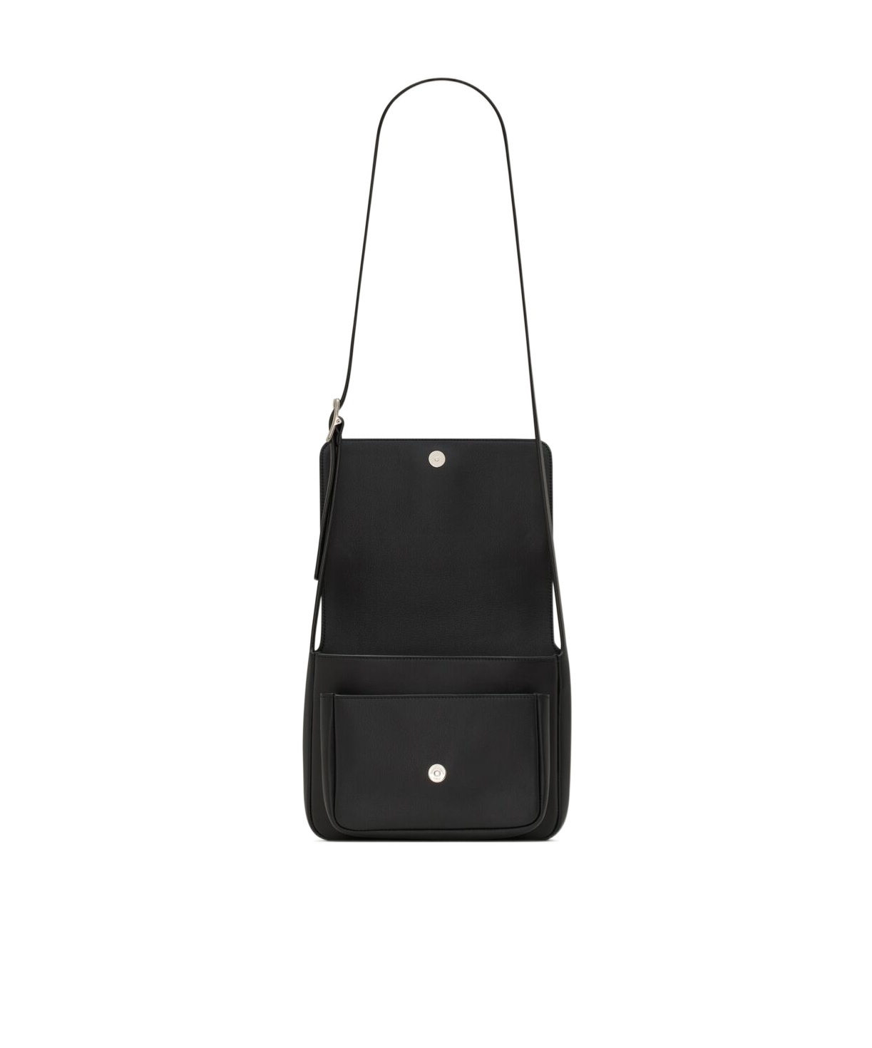 Saint Laurent Small Flip Shoulder Bag In Black