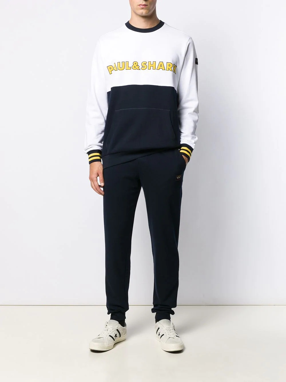 Shop Paul & Shark Classic Track Trousers In Blue