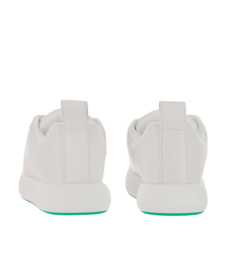 Bottega Veneta Logo Laced With Low-upper Sneakers In White