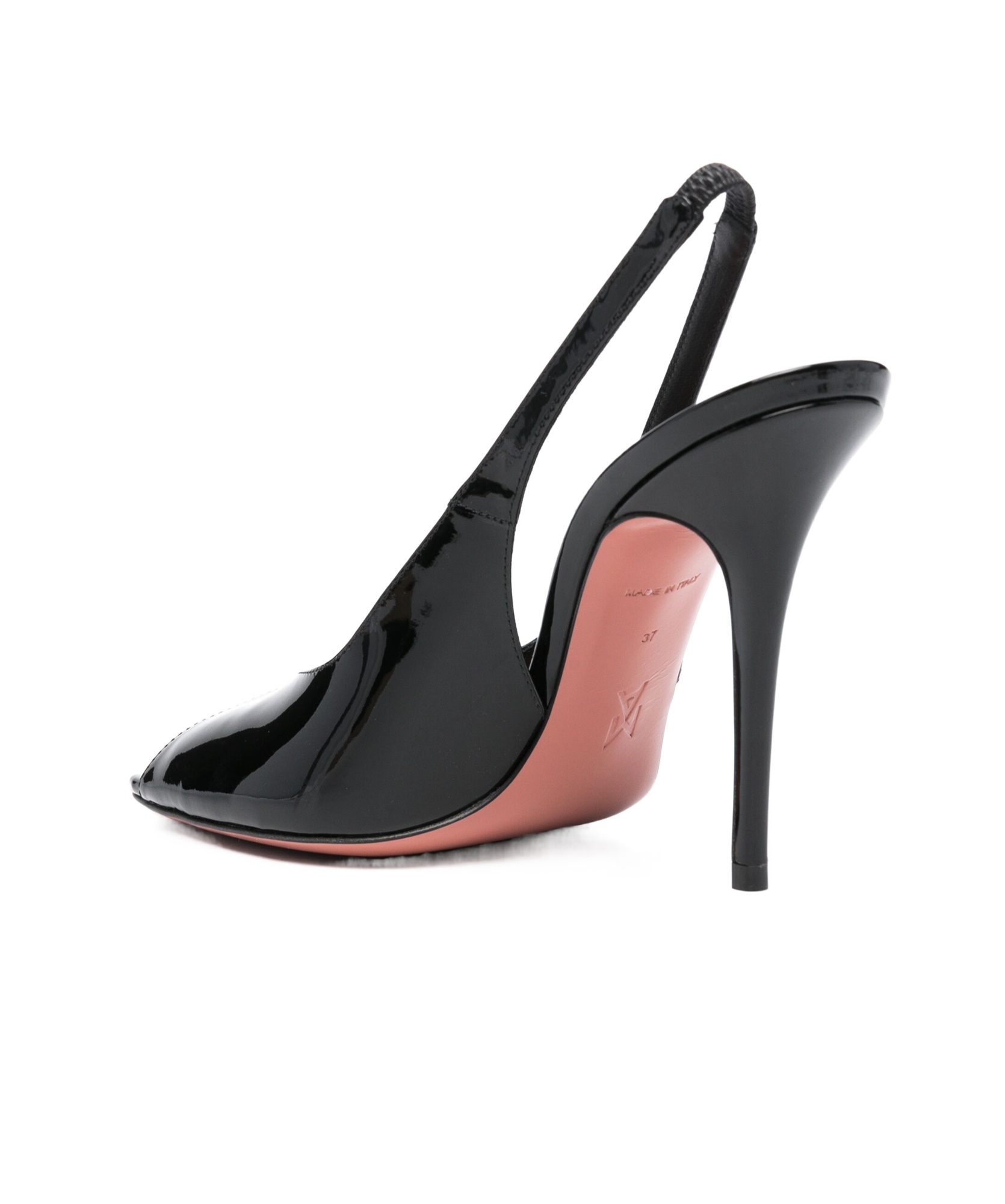 Amina Muaddi High-heeled Sandals In Black