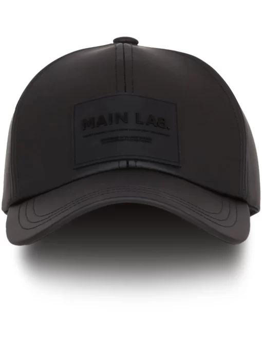 Balmain Main Lab Cap In Black