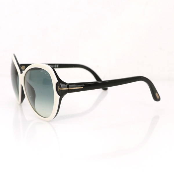 Tom Ford Logo Sunglasses In White