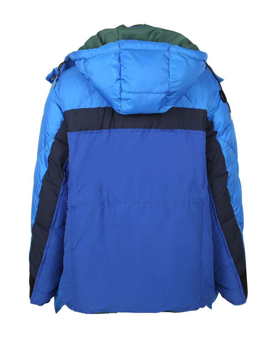 SACAI PANELLED OVERSIZE-POCKET PADDED JACKET