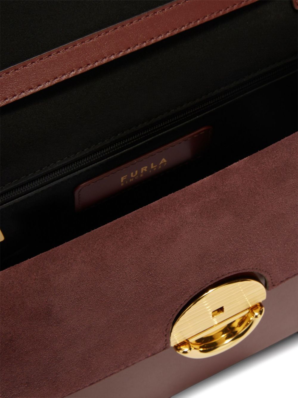 Shop Furla Sfera Crossbody Bag In Red