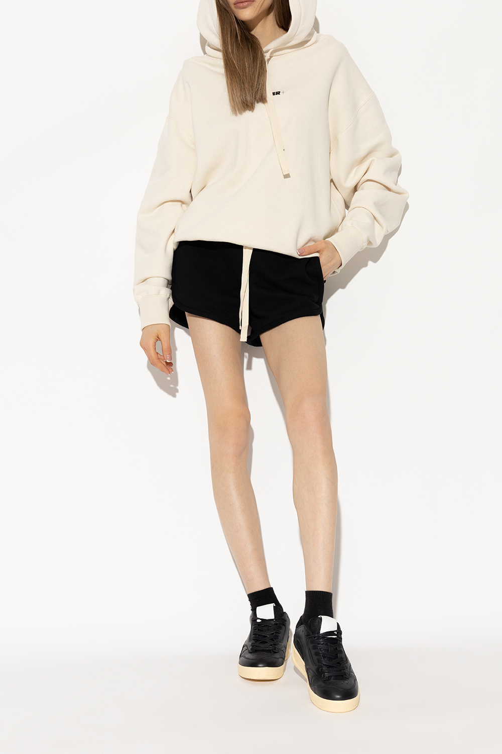 Shop Jil Sander Basket Low-top Sneakers In Black