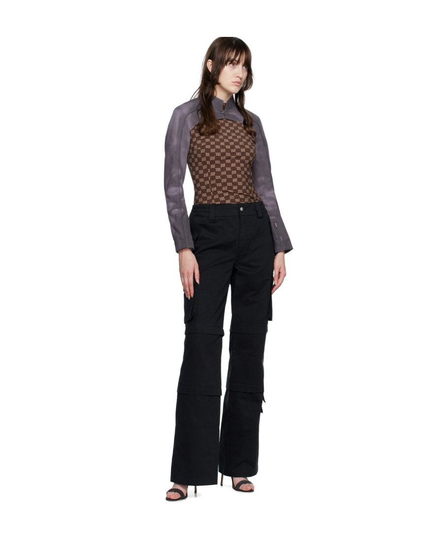 Misbhv Black Work Trousers In Black