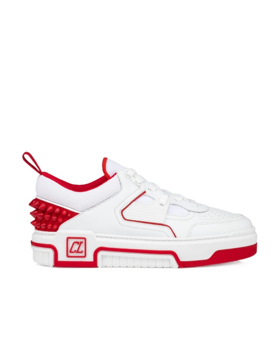 Christian Louboutin Astroloubi Mesh Panelled Sneakers In White