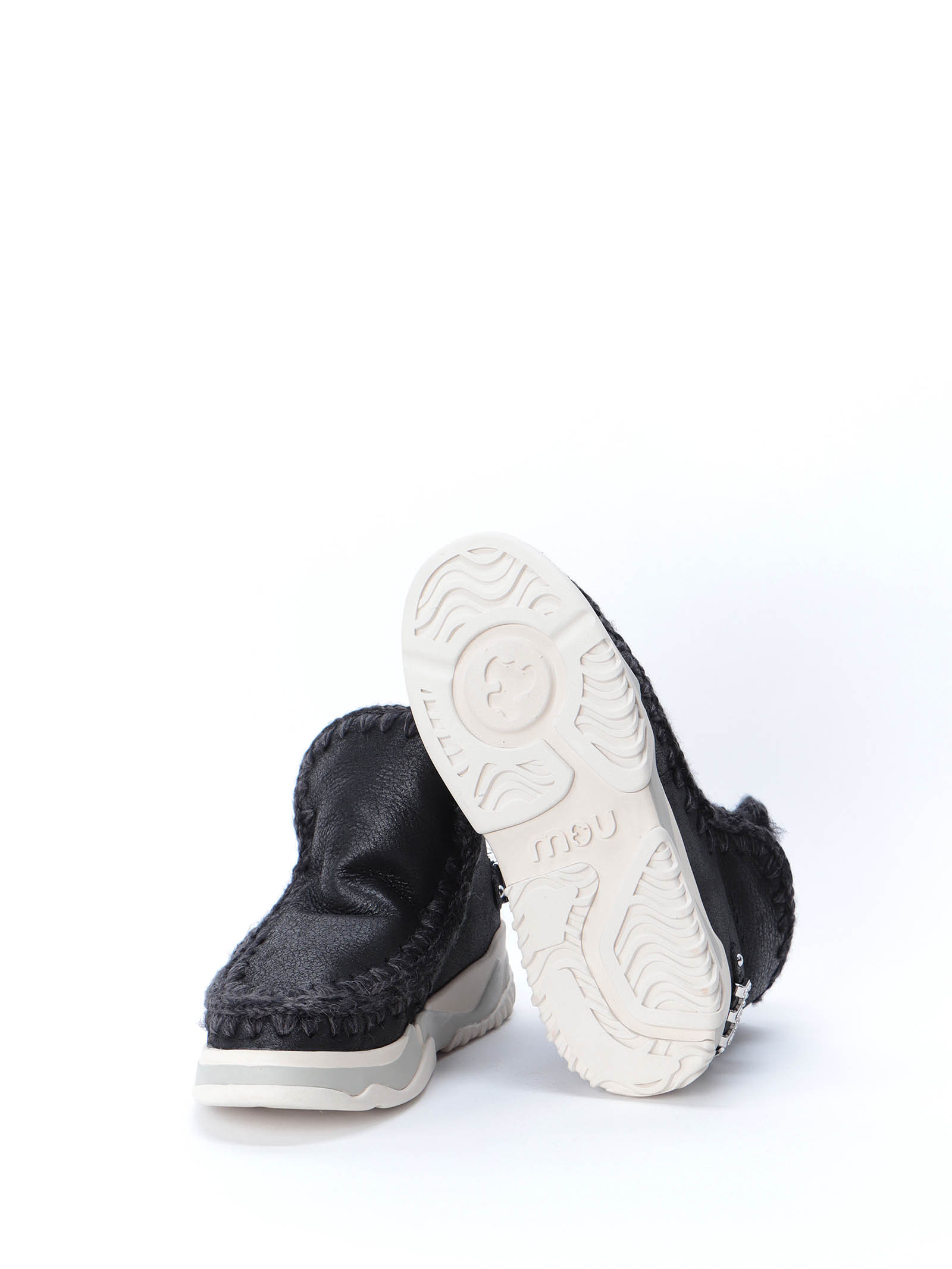 Mou Eskimo Ankle Boots In Black