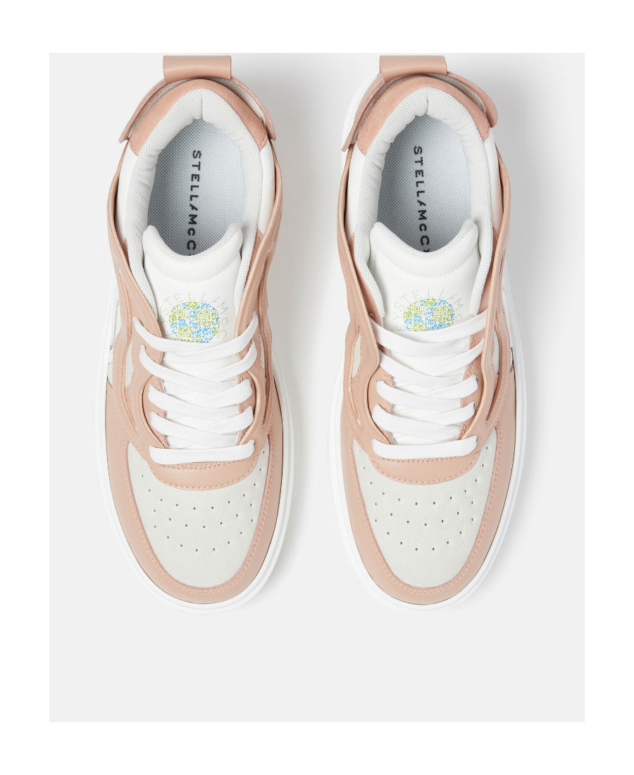 Stella Mccartney Stella Mc Cartney Multicolor Sporty Mat S Wave Sneakers In White