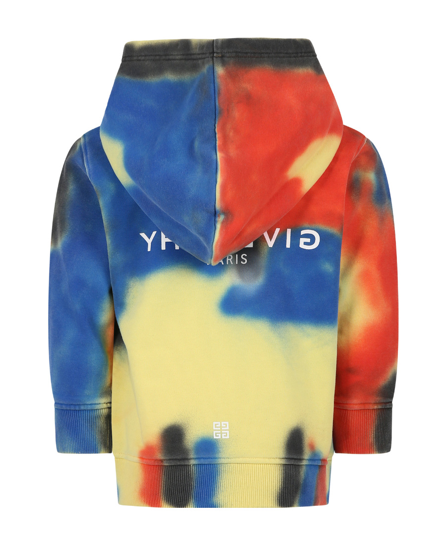 Givenchy Logo Hoodie In Multicolor