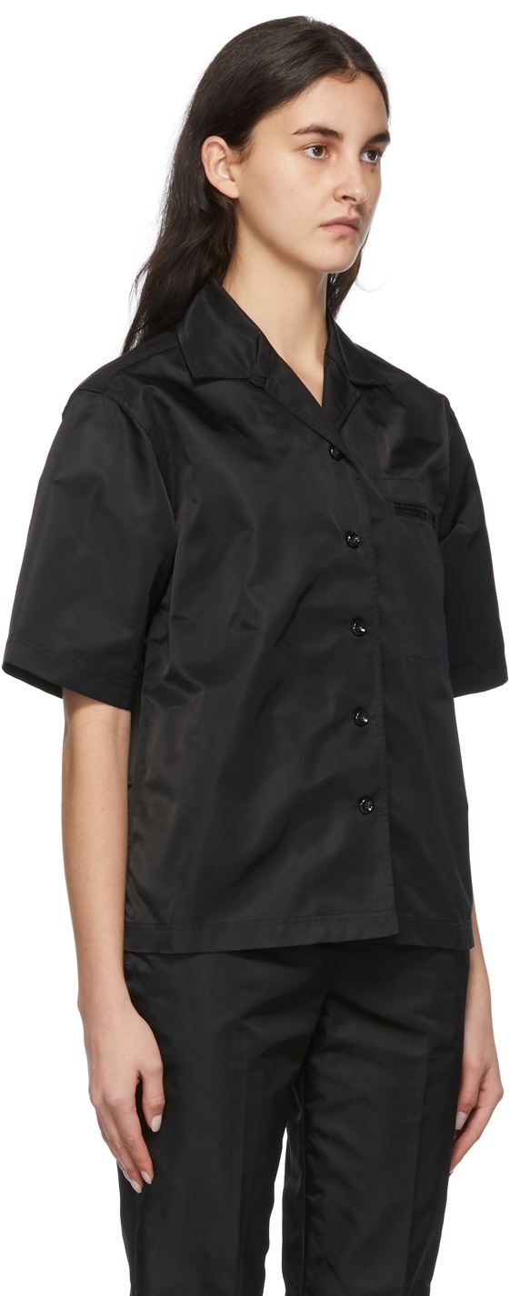Remain Birger Christensen Logo Short-sleeved Shirt In Black