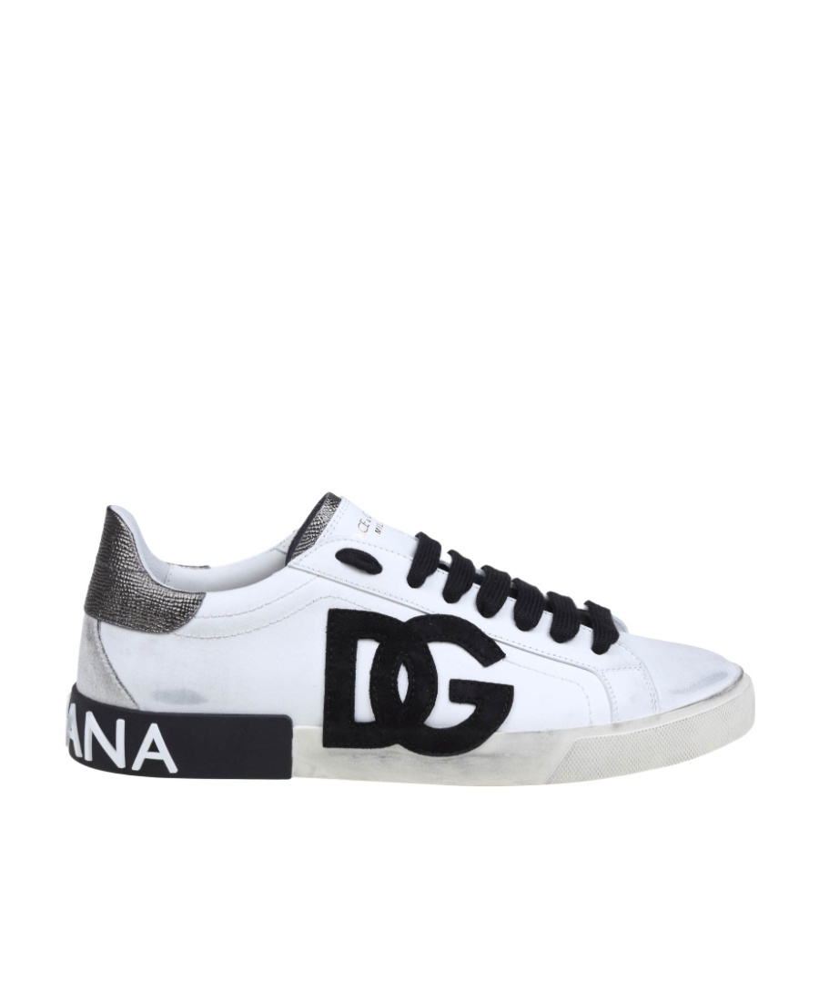 DOLCE & GABBANA DOLCE  GABBANA PORTOFINO LACE-UP SNEAKERS