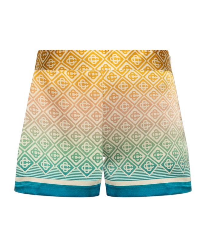 Casablanca Wpf24tr22001-diamond Monogram Degrade In Nude