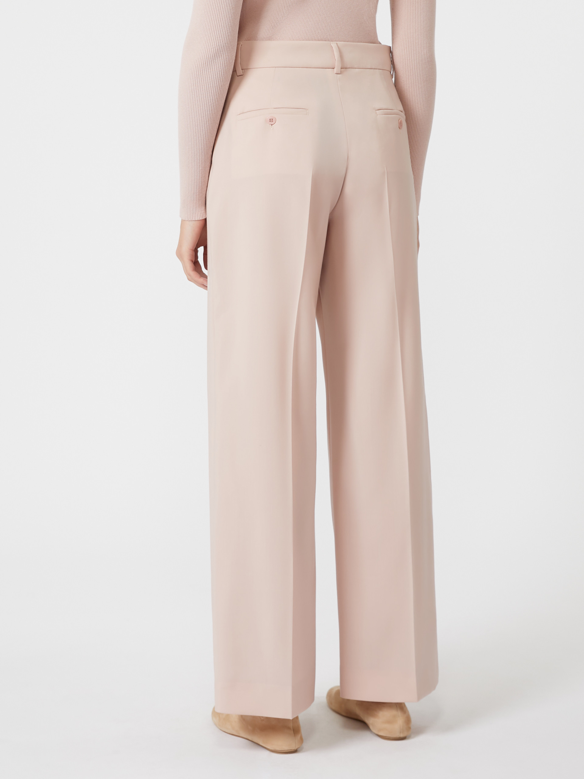 Weekend Max Mara Powder Pink Visual Trousers