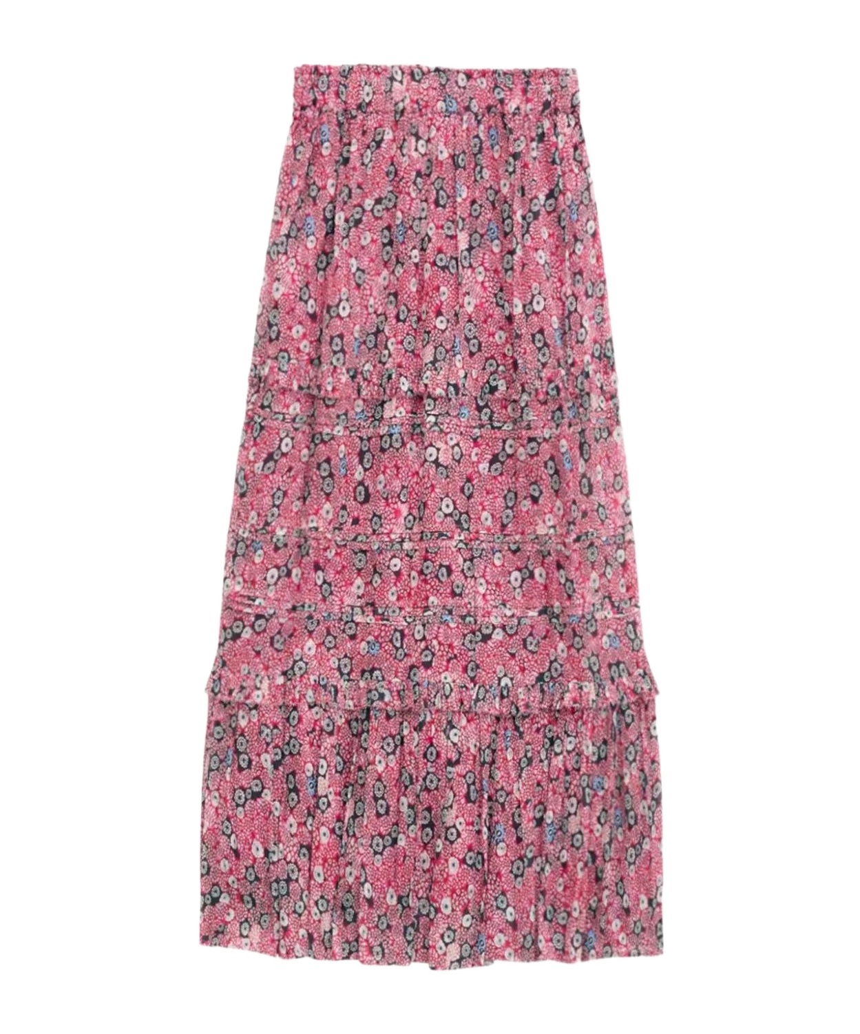 Shop Isabel Marant Étoile Diya Skirt In Pink