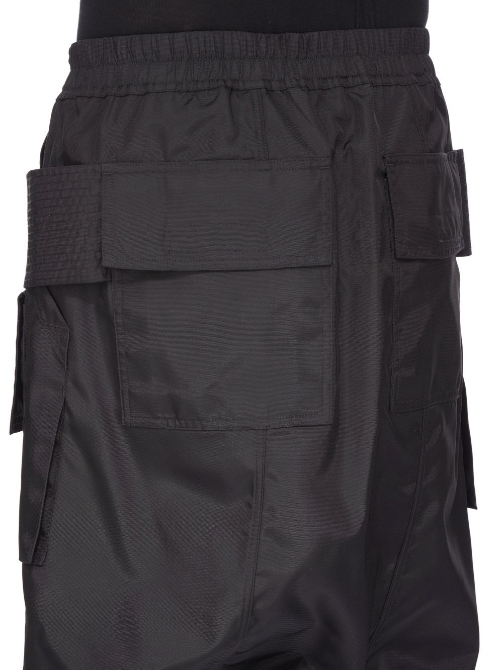 Rick Owens Drkshdw Long Boxers Butt Zip In Black